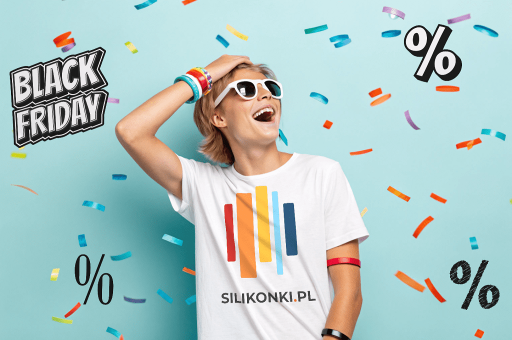 opaski silikonowe na black friday